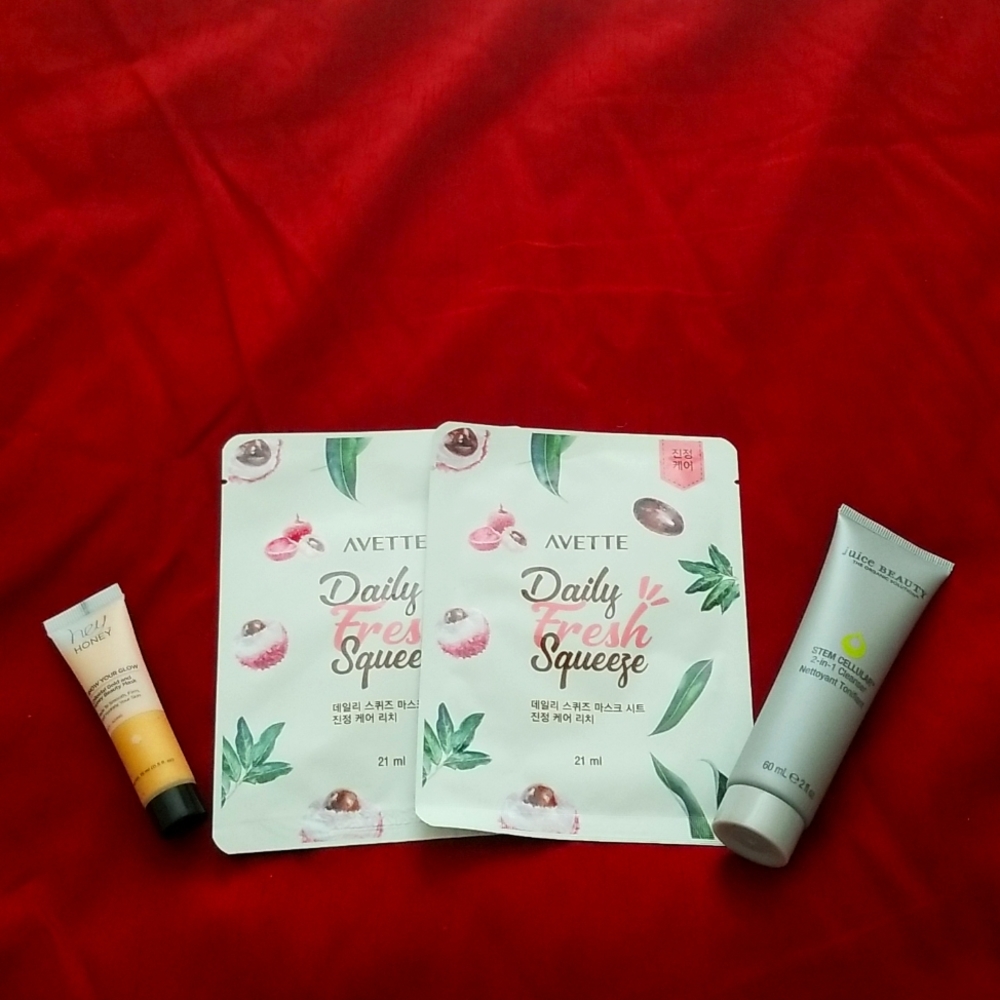 Hey Honey and Juice Beauty Cleanser and Beauty Masks Gift Set